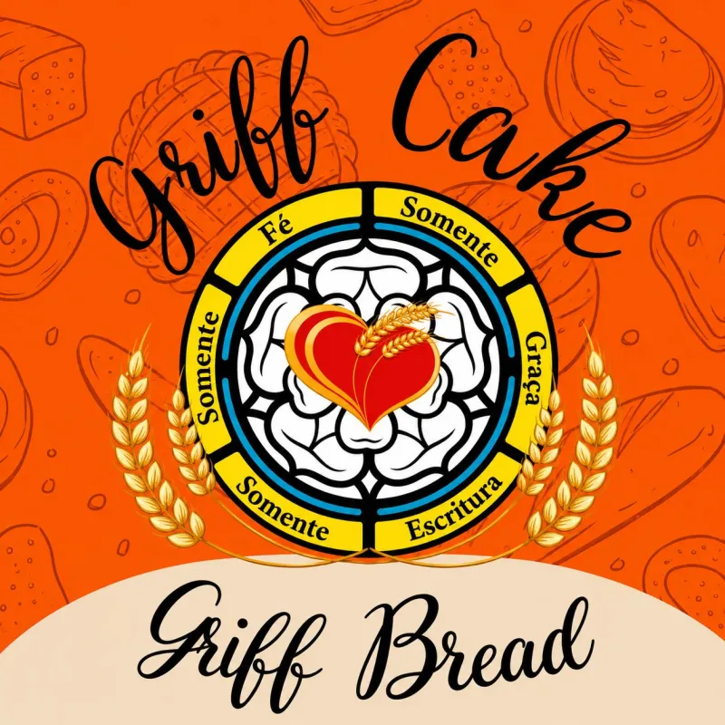 Logo Panificadora Griff Cake & Bread