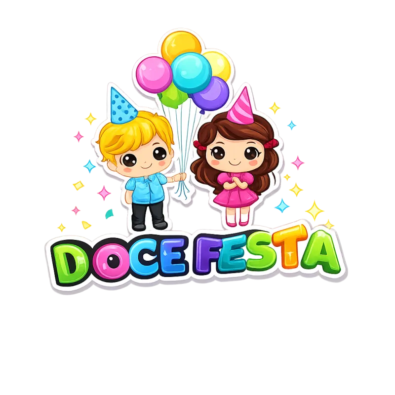 Logo Doce Festa Bomboniere e Embalagens