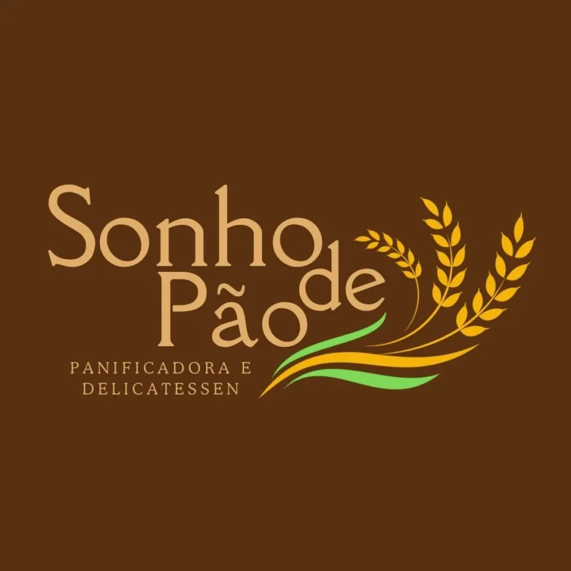 Logo Sonho de Pão Panificadora e Delicatessen