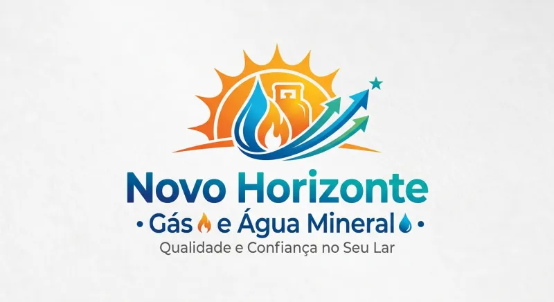 Logo Novo Horizonte Gas e Agua Mineral