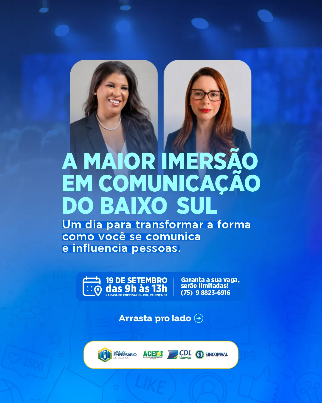 Capa — Maior imersão em comunicação do baixo sul