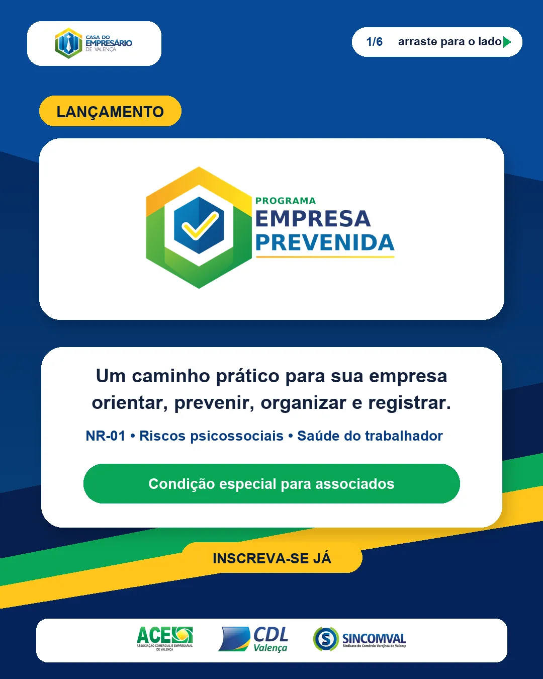 Programa Empresa Prevenida - Capacitação NR-01