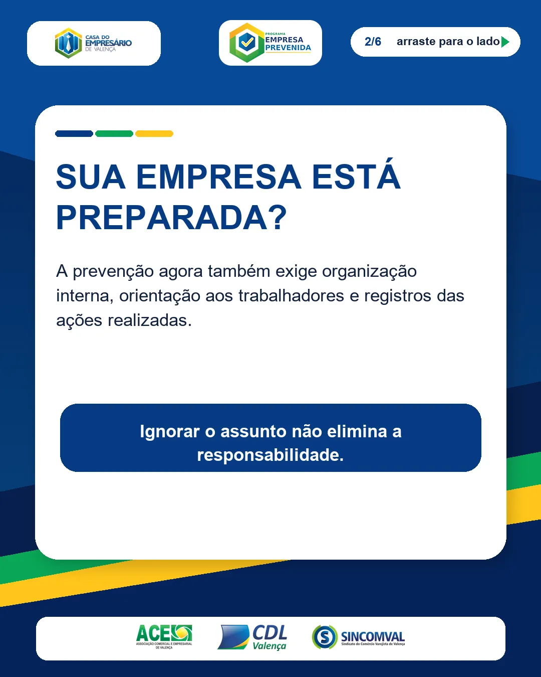 Programa Empresa Prevenida - Capacitação NR-01