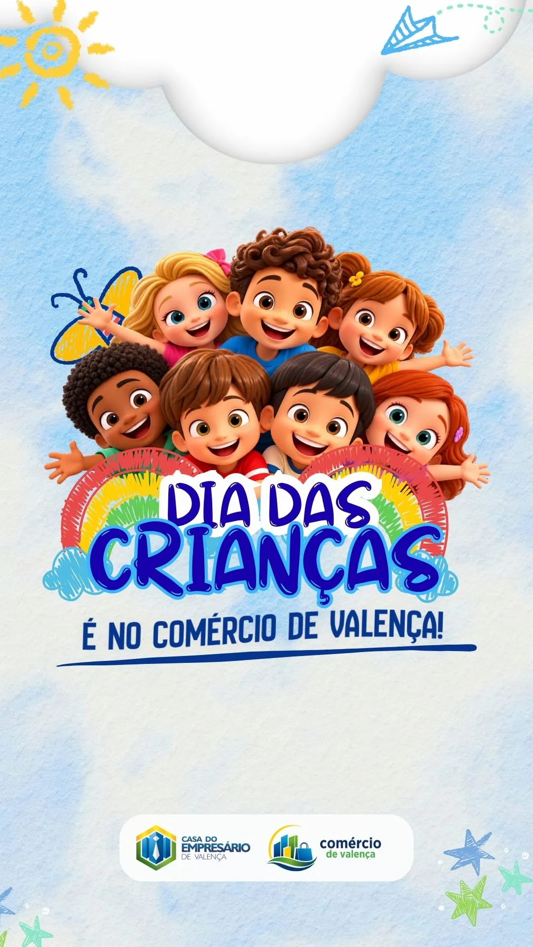 Dia das Crianças em Valença: Casa do Empresário destaca lojas, presentes e ofertas especiais.